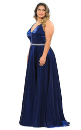 8 of 24 Lindas W1062 Dress Navy