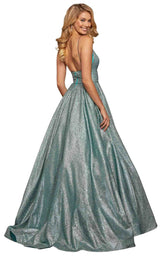 9 of 24 Sherri Hill 52960 Aqua