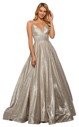 6 of 24 Sherri Hill 52960 Nude