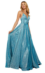 8 of 24 Sherri Hill 52960 Turquoise