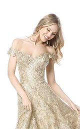 29 of 36 Sherri Hill 51573 Gold