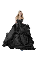 4 of 28 Sherri Hill 51578 Black