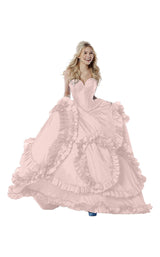 3 of 28 Sherri Hill 51578 Blush