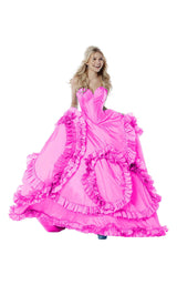 1 of 28 Sherri Hill 51578 Pink