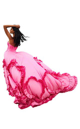 14 of 28 Sherri Hill 51578 Fuchsia