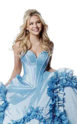 15 of 28 Sherri Hill 51578 Light Blue