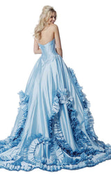12 of 28 Sherri Hill 51578 Light Blue