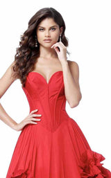 18 of 28 Sherri Hill 51578 Red