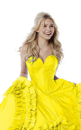 22 of 28 Sherri Hill 51578 Yellow