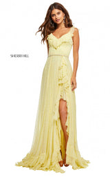 11 of 30 Sherri Hill 52643 Yellow