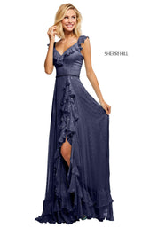 4 of 30 Sherri Hill 52643 Navy