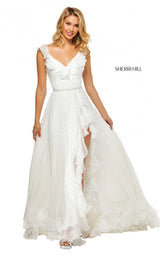 5 of 30 Sherri Hill 52643 Ivory
