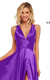 14 of 24 Sherri Hill 52922 Purple