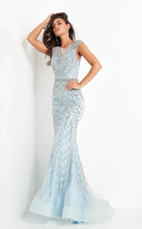 2 of 5 Jovani 02336BG Light Blue