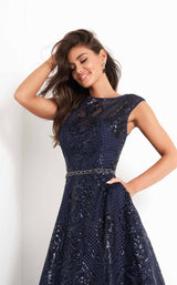 4 of 6 Jovani 02514 Navy