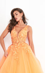 8 of 10 Jovani 02840 Orange