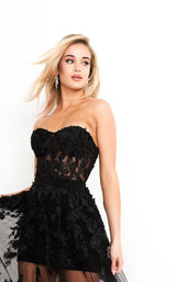 9 of 12 Jovani 02845 Black