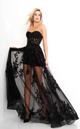 4 of 13 Jovani 02845 Black