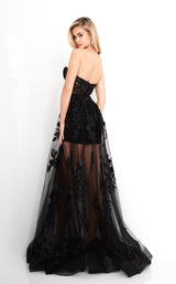 6 of 13 Jovani 02845 Black