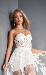 9 of 13 Jovani 02845 Ivory