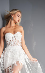 11 of 13 Jovani 02845 Ivory