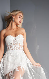 10 of 12 Jovani 02845 Ivory