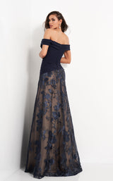 4 of 4 Jovani 02852 Navy