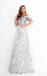 1 of 4 Jovani 02921 Grey Multi