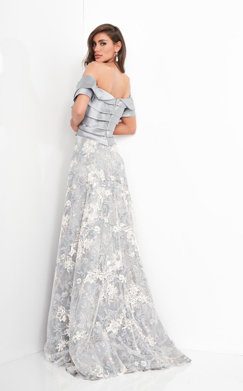 Jovani 02921 Grey Multi