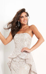 4 of 5 Jovani 02966BG Silver