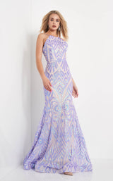 1 of 6 Jovani 03446 Lilac-Nude