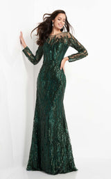 1 of 6 Jovani 03936 Dark Green
