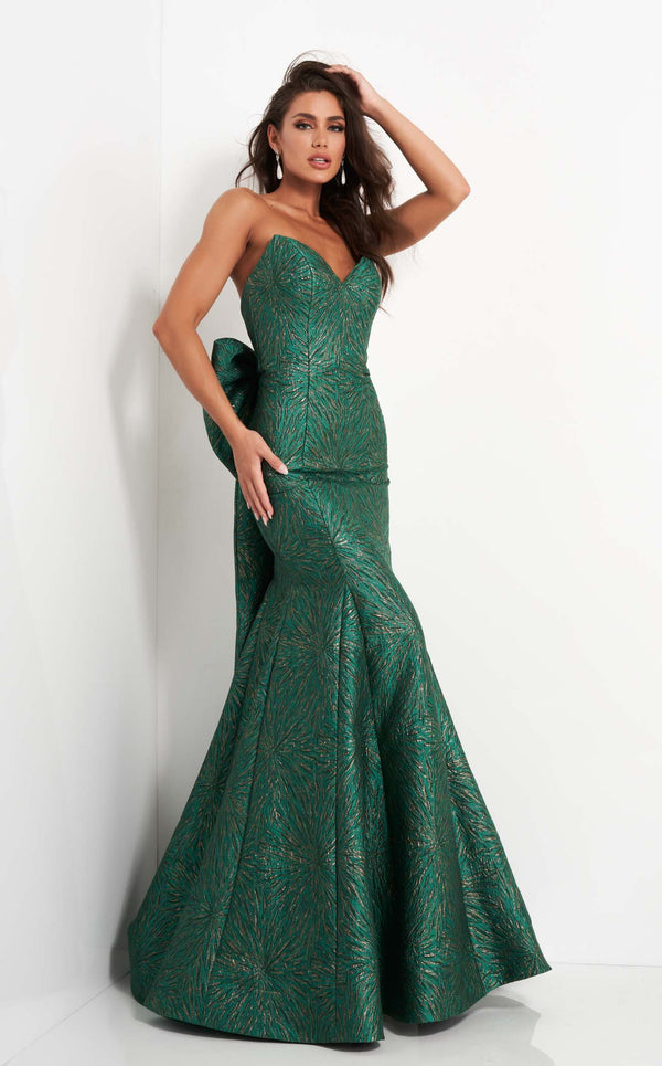 Jovani 04158 Green