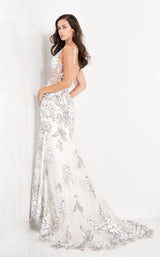 3 of 6 Jovani 04332BG Off White