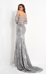 3 of 6 Jovani 04333BG Sage