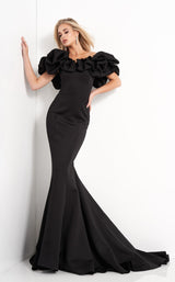 1 of 8 Jovani 04368 Black