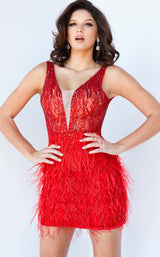 6 of 7 Jovani 04619 Red