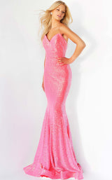 4 of 11 Jovani 04831BG Fuchsia