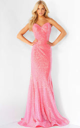2 of 11 Jovani 04831BG Fuchsia