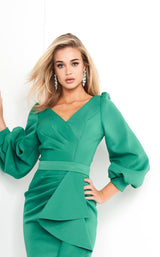 4 of 4 Jovani 04841 Green Green