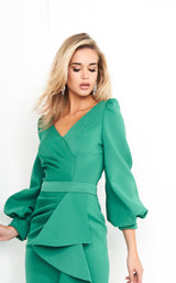 6 of 7 Jovani 04841BG Green