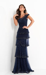 2 of 6 Jovani 04859BG Navy