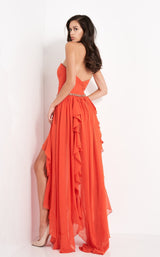 3 of 6 Jovani 04874 Orange