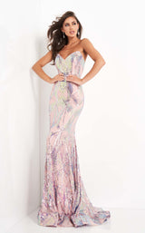 1 of 6 Jovani 05100 Pink