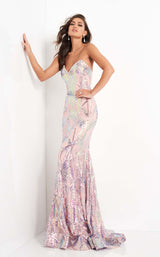 2 of 6 Jovani 05100 Pink