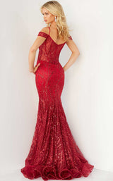 2 of 4 Jovani 05838BG Red