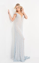1 of 6 Jovani 06096BG Blue