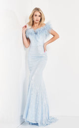 2 of 6 Jovani 06166BG Blue