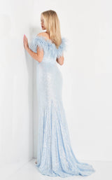3 of 6 Jovani 06166BG Blue