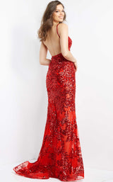 4 of 8 Jovani 06203BG Red